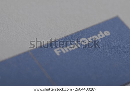 Final Grade Report – Academic Performance Evaluation Document