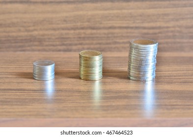 finance and banking concept. stack coin to grow up money and business. time to grow up and success forever - Powered by Shutterstock - Get 15% off with code: PIKWIZARD15