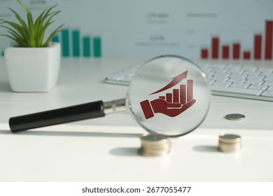 Finance chart showed a significant increase in stock market profits, driven by higher interest rates and steady growth in money investments