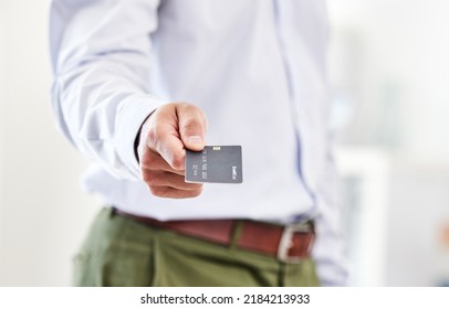 Finance, Credit And Banking With A Card To Pay, Buy Or Purchase Insurance, Make An Investment Or Open A Savings Account. Payment Made Simple, Easy And Convenient When Shopping Or Spending Money