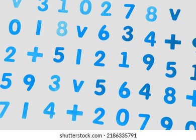 Finance data concept. Seamless pattern with numbers. - Powered by Shutterstock - Get 15% off with code: PIKWIZARD15