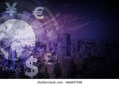 Finance Technology And Global Trade, Abstract Image Visual