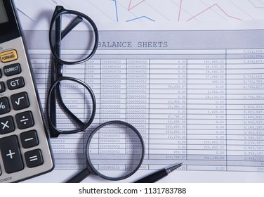 Financial Accounting Stock Market Graphs Analysis