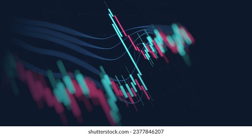 Gráfica financiera con aumento