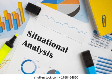 Financial concept about Situational Analysis with inscription on the page.  - Shutterstock ID 1988464850