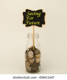 Financial concept: Saving for future