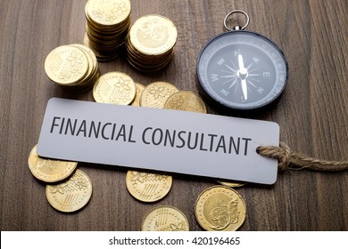 Financial Consultant, Financial Concept.