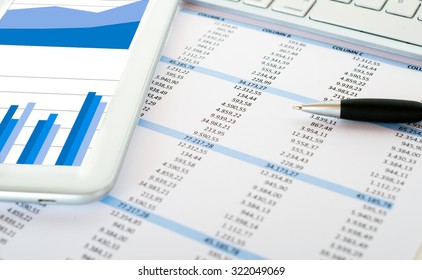 Financial Data Analysis Concept