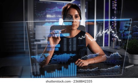 Financial Data Analyst Using KPI Dashboard Technology