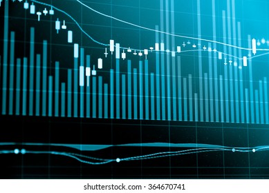 Financial data on a monitor. Business statistics and analytics, glowing sheet beznes statistics of exchange trading in the dark. - Powered by Shutterstock - Get 15% off with code: PIKWIZARD15