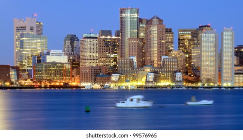 Financial District of Boston, Massachusetts.