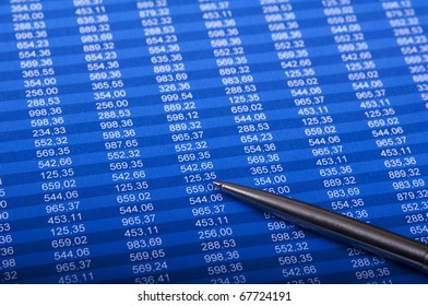 Financial excel sheet review