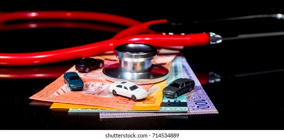 Financial Health/Hire Purchase Cars/Insurance Concept - Ringgit Malaysia