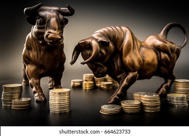 Financial Investment In Bull Market. How To Trade In Risk Valuation Situation. Money Was Allocate To Portfolio Efficiency. Investor Can Get More Capital Gain And Dividend