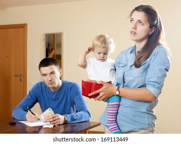 Financial Problems In The Family With Baby