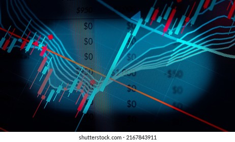 FINANCIAL SERVICE concept with Data analyzing in Forex, Commodities, Equities, Fixed Income and Emerging Markets. the charts and summary info show about "Business statistics and Analytics value". - Shutterstock ID 2167843911