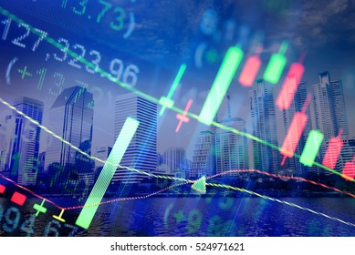 FINANCIAL SERVICE concept with Data analyzing in Forex, Commodities, Equities, Fixed Income and Emerging Markets. the charts and summary info show about "Business statistics and Analytics value".