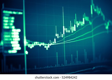 FINANCIAL SERVICE concept with Data analyzing in Forex, Commodities, Equities, Fixed Income and Emerging Markets. the charts and summary info show about "Business statistics and Analytics value". - Powered by Shutterstock - Get 15% off with code: PIKWIZARD15