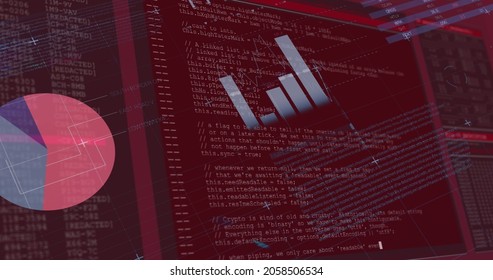 Financial and statistical data processing against computer interface data processing. global finance and computer interface concept - Powered by Shutterstock - Get 15% off with code: PIKWIZARD15