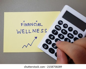 Financial Wellness And Management Planning. Financial Literacy