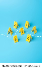 Find a safe path. Overcome obstacles and forge ahead towards goals. Avoid trouble. Adaptability. Be adaptable and flexible. Be extremely careful. Find a way through dangers and risks.