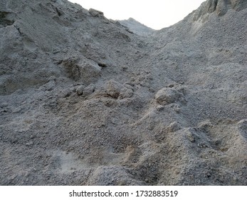 Fine Aggregate Or Construction Sand. Basic Architectural Material.