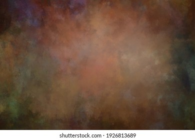 Fine Art Texture. Old Abstract Oil Painted Background.