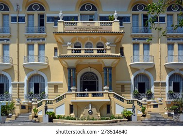 Fine Arts Museum Building Entrance In The Ben Thanh District, Ho Chi Minh City. Features One Of The Best Collections Of Vietnamese Art, Sculpture And Pottery.