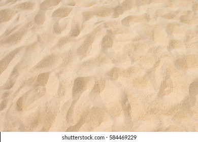 Fine Beach Sand In The Summer Sun