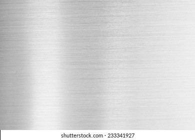 Fine brushed metal with reflective highlight. - Shutterstock ID 233341927