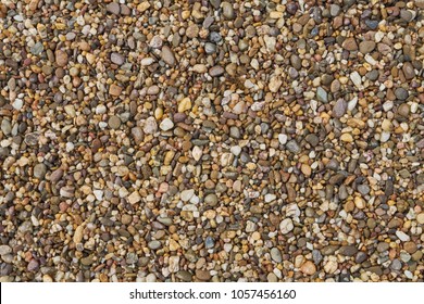 Fine gravel, natural stones