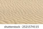 Fine White Sand Texture with Soft Waves on Sunlit Beach