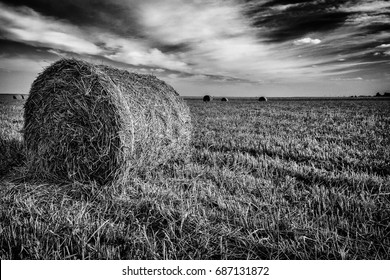 Hay Bales Black And White Stock Photos Images Photography Shutterstock