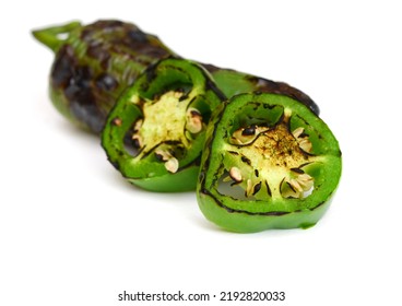 Finely Chopped Jalapeno Peppers On Grilling