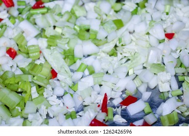 Finely Chopped Vegetables