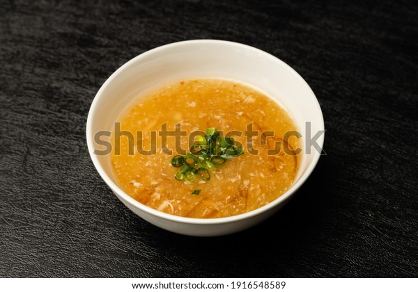 Finest Chinese food shark\
fin soup 