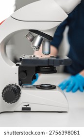 Finetuning Microscope For Clarity. Precise Calibration Of Microscope Components For Accuracy