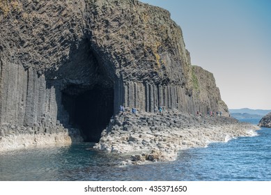 Fingal's Cave From Sea