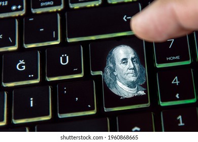 Computer Keyboard Dollar Sign Hd Stock Images Shutterstock