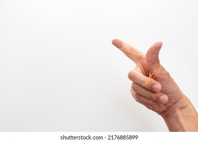 Finger Gun Using Rubber Band