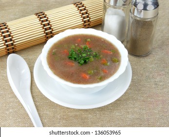 Finger Millet Soup.