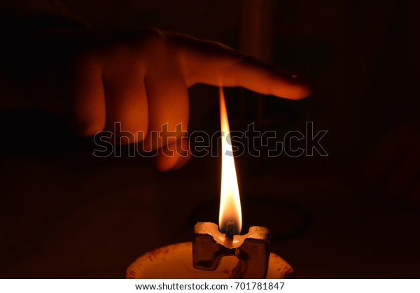 candle over candle