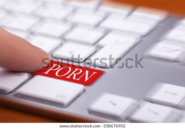Finger Pressing On Red Button Porn Stock Photo (Edit Now) 338676902
