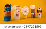 finger puppet professions: creative representation 