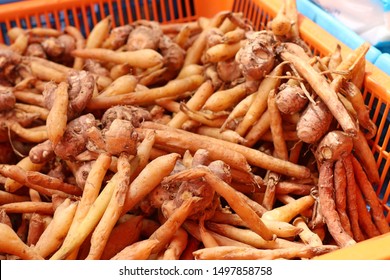 Finger Root At The Market