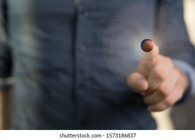 finger touch digital interface network