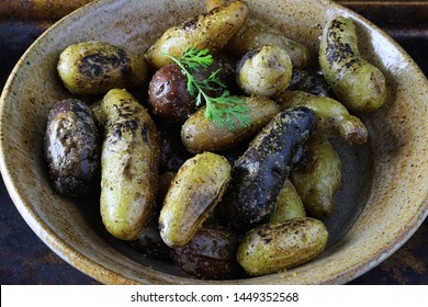 Fingerling Potatoes In A Bowl