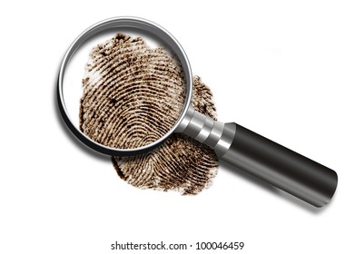 Detectives Fingerprint Magnifier Images, Stock Photos & Vectors ...