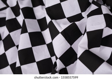 Finish Flag Finishflag Background Muster Stock Photo 1558557599 ...