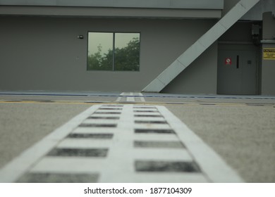 Finish Line Of Singapore F1 Marina Bay Street Circuit